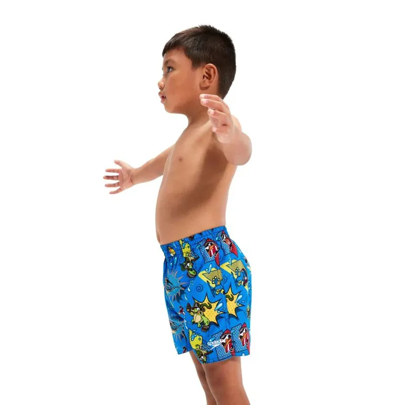 Speedo Toddler Boys LTS 11 Watershort Bondi/Canary/Cherry Pink-5